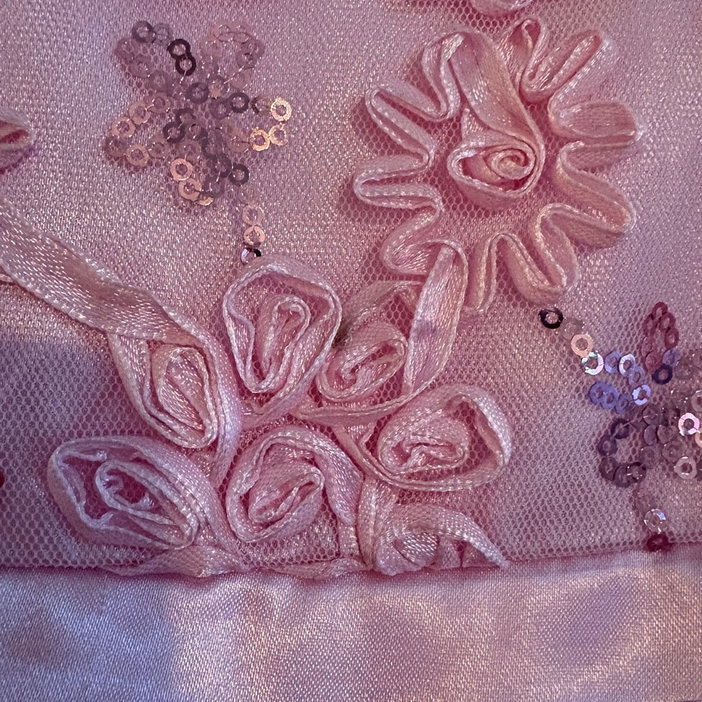 American Princess Pink and Purple Floral Dress - Picture 2 of 6